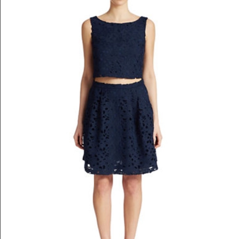Jessica Simpson Lace Two Piece Dress